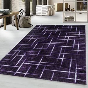 Laagpolig tapijt gestreept woonkamer slaapkamer tapijt