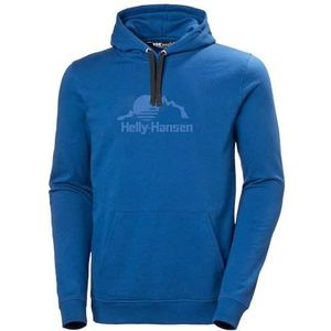 Hoodie - Grijs - Katoen/Polyester - Natuurprint