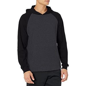 Russell Athletic Heren Essentieel Katoen Hoodie Shirt - zwart - XL