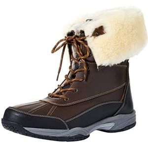 Rhinegold Arctic Boots-6.5 (40) -Brown, UK EU