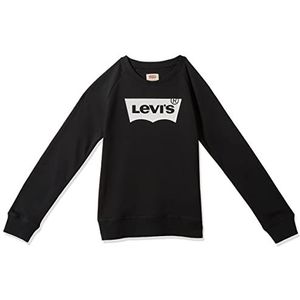 Levi's Kids Meisjes Batwing Crewneck Sweatshirt, Zwart, 24 Maanden