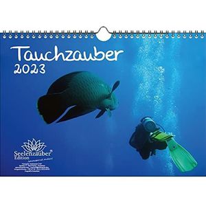 Duikmagie DIN A4 kalender voor 2023 onderwater en duiken - zielmagie