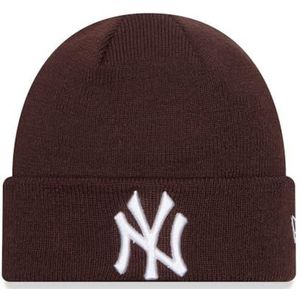 New Era Gebreide Kids Winter Beanie - New York Yankees bruin - Kind