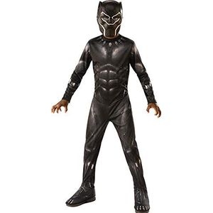 Rubies - Officiële Black Panther Avengers Endgame-maat 9-10 jaar -I-700657L kostuum kinderen unisex, I-700657XL, meerkleurig