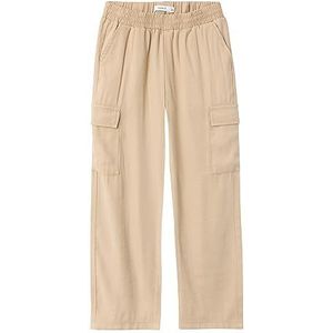 NAME IT KIDS Loose Fit Broek NKFBELLA Beige