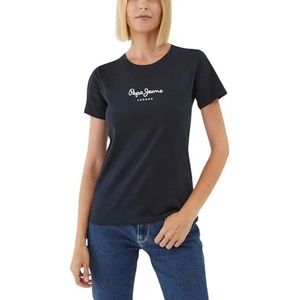 Pepe Jeans Wendys T-shirt voor dames, Blauw (Dulwich), S