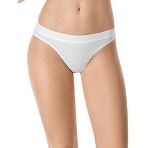 Skiny Rio Slip Cotton Rib Bikini's en Braziliaanse dames, Weiss, 44