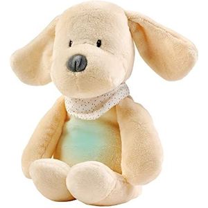 Nattou Sleepy - Knuffel met Nachtlamp - Hond - Vanille - 30 x 20 cm