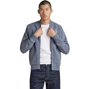G-STAR RAW Collegic Raglan Bomber Sweat, Meerkleurig (Vintage Indigo Htr D24419-d562-g382), L
