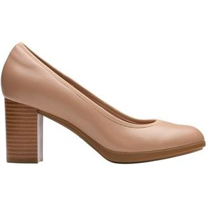 Clarks Dames Bayla Carly, Warm Beige Lea, 3 UK, Warm Beige Lea, 35.5 EU