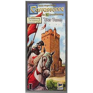 Hans im Glück | Carcassonne – De toren | 4. Uitbreiding | Familiespel | Bordspel | 2-6 spelers | Vanaf 7+ jaar | 40+ minuten | Duits