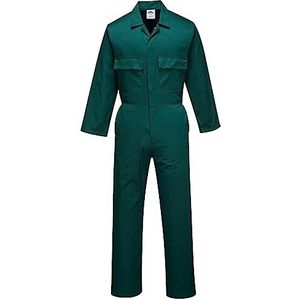 Portwest Euro Work Polykatoen Overall Size: XXL, Colour: Flessengroen, S999BGRXXL