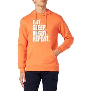 Republic Of California UXREPCZSW029 UXREPCZSW029 Sweatshirt voor heren, oranje, maat XXL, Oranje, S