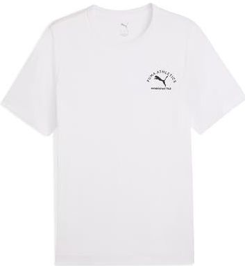 PUMA Class T-shirt - Zwart - 75% Katoen, 25% Gerecycled Katoen