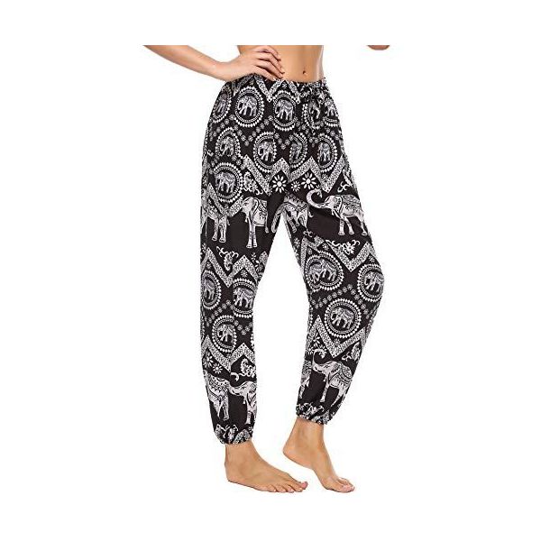 pantalons en chinos voor Harembroeken Bench Relaxbroek Van Piqué Met 3d-logo-opschrift in het Zwart Dames Kleding voor voor Broeken 