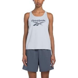 Reebok Identiteit Big Logo Tank, Palblu, M