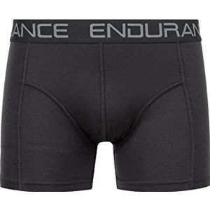 ENDURANCE Heren Boxer Shorts Brighton van ademend materiaal 1001 zwart, L