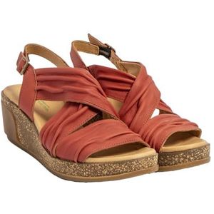 El Naturalista N5117 Leaves, damessandalen, framboos, 39 EU, Framboos, 39 EU