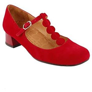 Chie Mihara RYMI Roj Loafer Flat, voor dames, Rojo, 37 EU