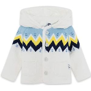 Tuc Tuc It's Cold FW21 jas met knopen, voor baby's, 12-18 m, wit