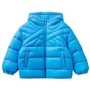 United Colors of Benetton Uniseks jas voor kinderen en jongens, Lichtblauw 16F, 98