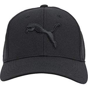 PUMA Evercat Dillon 2.0 Elastische honkbalpet, zwart, X-Large, uniseks