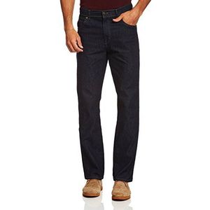 Wrangler Regular Fit Jeans voor heren, Blauw (afspoelen), 31W / 30L