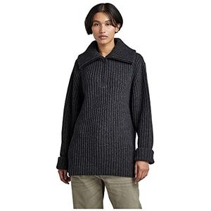 G-STAR RAW Dames Skipper Loose Knit Sweater, Grijs (cloack Htr D170-D518), XXS