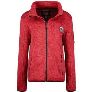 Geographical Norway Trincesse Lady Warme fleece voor dames, ritssluiting, jas, herfst, winter, lente, warm, lange mouwen, trui, bont, zacht, comfortabel, outdoor (koraal S), Koraal, S