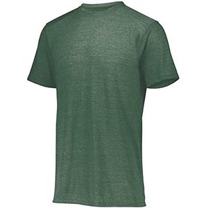 Augusta Sportswear Tri-Blend T-Shirt L Dark Green Heather