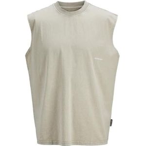 Jack & Jones Jcointerlude Wash Tee Sl Crew Neck, Pure kasjmier, M