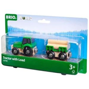 BRIO Tractor met Aanhanger - 33799