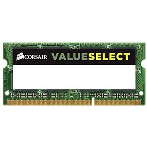 Corsair Value Select SODIMM 4GB (1x4GB) DDR3 1600MHz C11 Geheugen voor laptop/notebooks - zwart