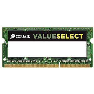 Corsair Value Select SODIMM 4GB (1x4GB) DDR3 1600MHz C11 geheugen voor laptop/notebooks CMSO4GX3M1C1600C11 groen
