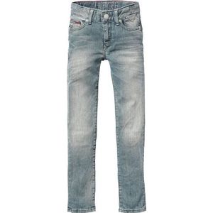 Tommy Hilfiger - Jeans - Skinny/Slim - Meisjes, blauw (924 Greenwood Stretch), 8 Jaren