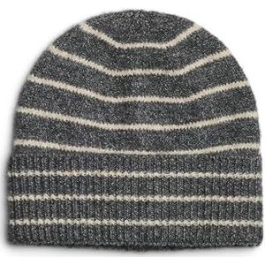 PIECES Pcnorma Stripe Hood Bc, dark grey melange, One size