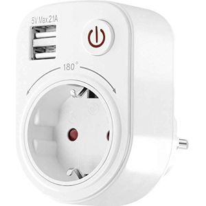 LEDmaxx 106649 Tussenstekker Met USB