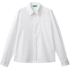 United Colors of Benetton Overhem, Wit, XL