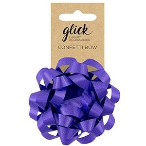 Confetti Bow Violet, Violet Bow voor geschenkverpakking, Violet Confetti Bow Arts and Crafts