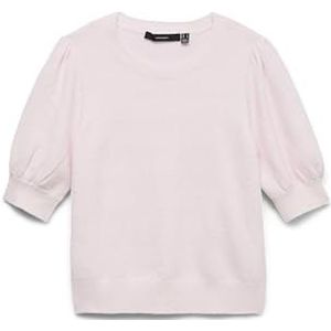 VMDOFFY GA NOOS 2/4 O-Neck Pullover, Pink-a-boo/detail: gemêleerd, XS