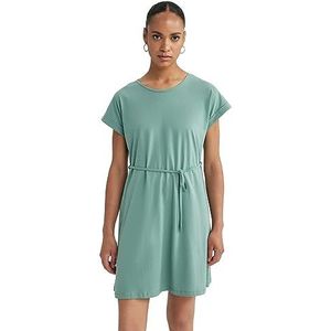 DeFacto Damesjurken zomer - bodycon jurk dames, stijlvol en elegant - zomerjurk voor dames, vrouwelijke en comfortabele jurk, groen, XL