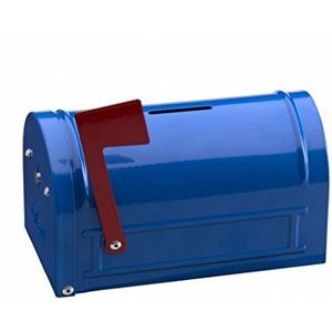 Arregui - C9701 - Geldcassette - Blauw - Kinderspaarpot in de Vorm van een Amerikaanse Brievenbus