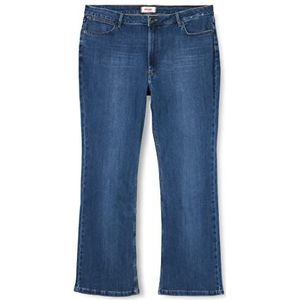 Wrangler Dames High Rise bootcut jeans, wringijzer, 25W x 32L