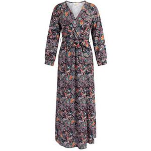 MAHISHA Dames maxi-jurk met paisley-print 15925610-MA01, wolwit meerkleurig, L, Maxi-jurk met paisley-print, L