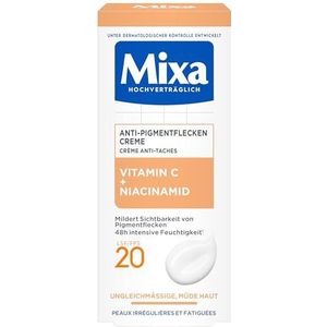 Mixa - Anti-Pigmentflecken Creme - Gezichtscrème - 50 ml - Met UV-bescherming LSF 20