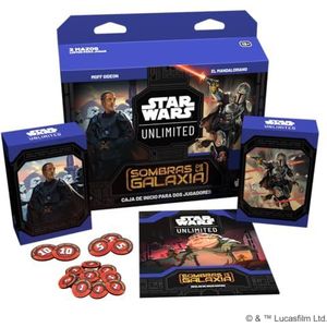 Fantasy Flight Games Star Wars Unlimited: Schaduw of Galaxie Startbox | Verzamelkaartspel | vanaf 12 jaar | voor 2 spelers | 30 min. per spel | Spaans