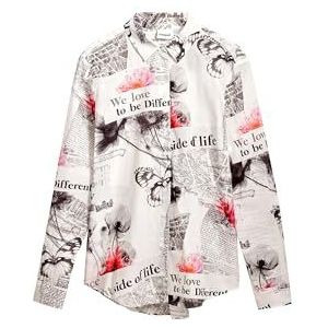 Desigual CAM_Osaka, 1000 Blanco, L/XL, wit, XL