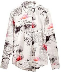 Desigual CAM_Osaka, 1000 Blanco, L/XL, wit, XL