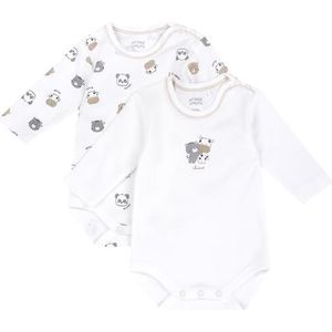 Chicco Set met twee body's met lange mouwen, Natuurlijk., 3 Jaar