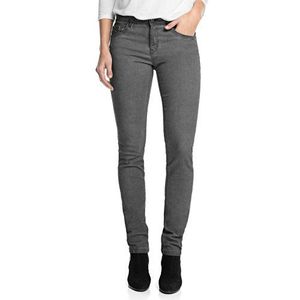 ESPRIT Dames Slim Jeans in uitgebreide wassing 104EE1B028, zwart (black 001), 36W x 30L
